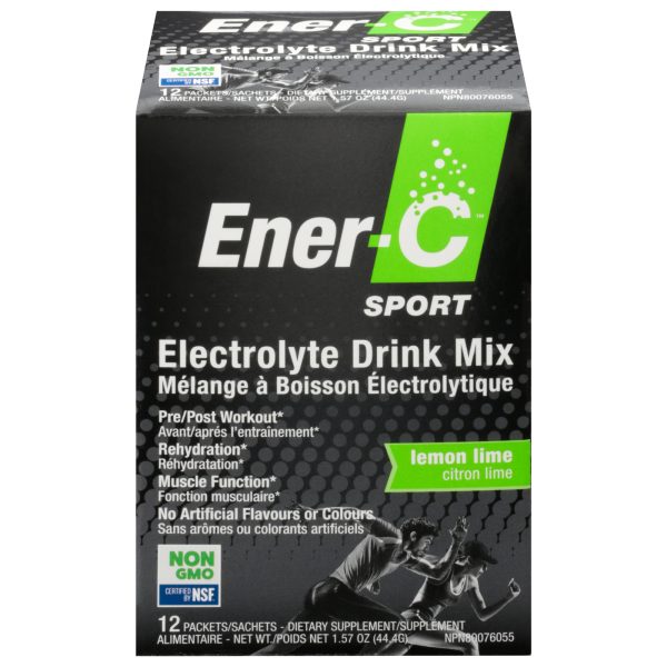 Ener-c - Sport Drink Mix Lemon Lm - 1 Each-12 CT - Image 2
