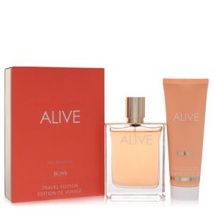 Hugo Boss Gift Set -- 2.7 oz Eau De Parfum Spray + 2.5 oz Hand and Body Lotion for Women