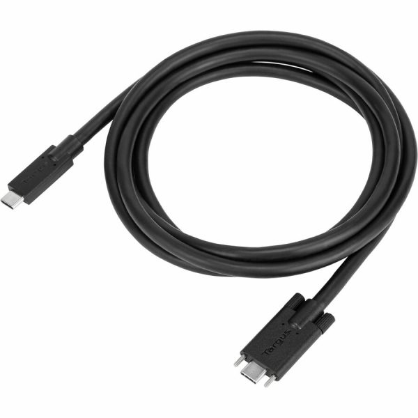 Targus 1.8 Metre USB-C Male to USB-C Male 10Gbps Screw-In Cable - Image 4