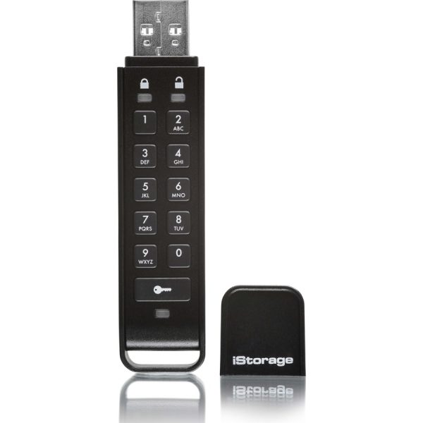 iStorage datAshur Personal2 32 GB | Secure Flash Drive | Password protected | Portable | Military Grade Hardware Encryption | USB 3.0 | IS-FL-DAP3-B-32 - Image 2
