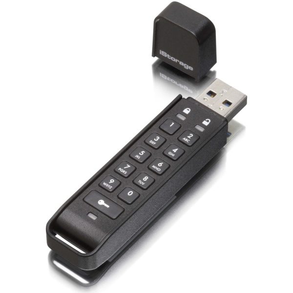 iStorage datAshur Personal2 32 GB | Secure Flash Drive | Password protected | Portable | Military Grade Hardware Encryption | USB 3.0 | IS-FL-DAP3-B-32 - Image 3