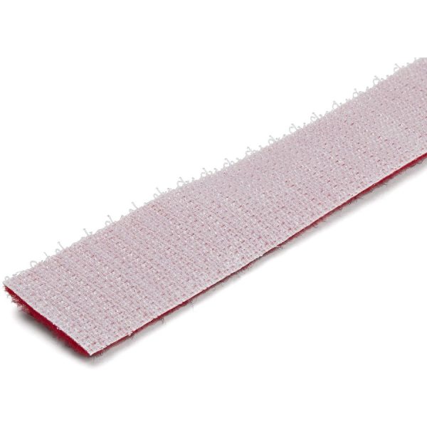 StarTech.com 100ft. Hook and Loop Roll - Red - Cable Management (HKLP100RD) - Image 3