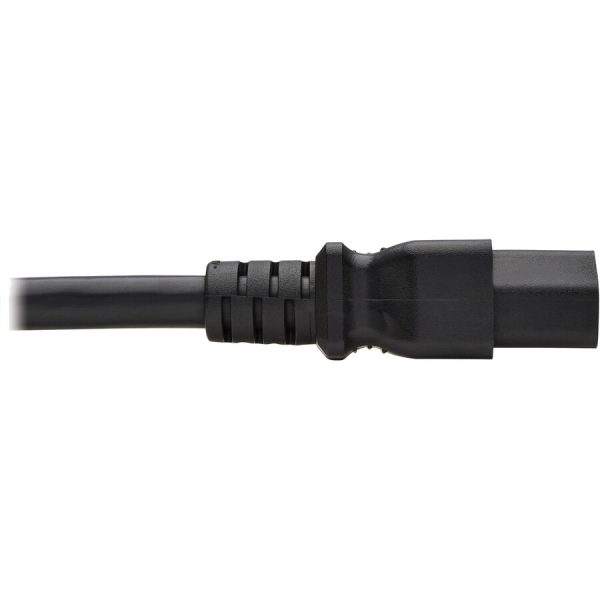 Eaton Tripp Lite Series Power Cord, C20 to C21 - Heavy-Duty, 20A, 250V, 12 AWG, 6 ft. (1.83 m), Black - Image 3