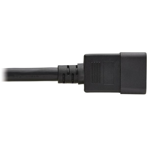 Eaton Tripp Lite Series Power Cord, C20 to C21 - Heavy-Duty, 20A, 250V, 12 AWG, 6 ft. (1.83 m), Black - Image 5