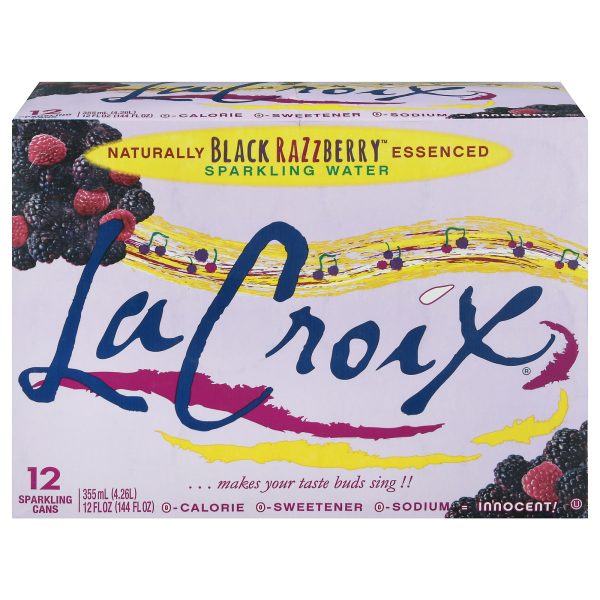 Lacroix - Sparkling Water Black Rzzlbrry - Case of 2-12/12 FZ - Image 2