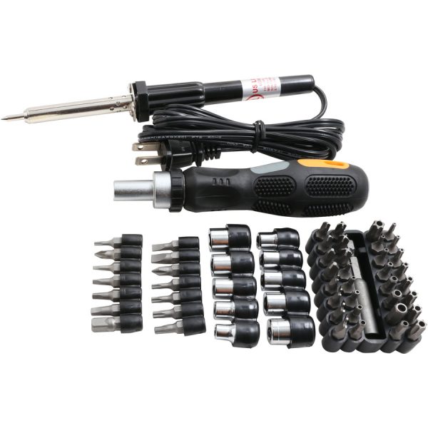 SYBA Multimedia 145 Piece Computer Electronic Tool Kit with Wire Cutter - Image 5