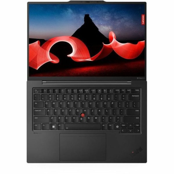 Lenovo ThinkPad X1 Carbon Gen 12 21KC00B1US 14" Touchscreen Notebook - WUXGA - Intel Core Ultra 7 165U - vPro Technology - Intel Evo Platform - 32 GB - 512 GB SSD - English Keyboard - Black Paint - Image 8