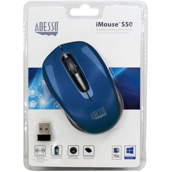 Adesso iMouse S50L - 2.4GHz Wireless Mini Mouse - Image 7