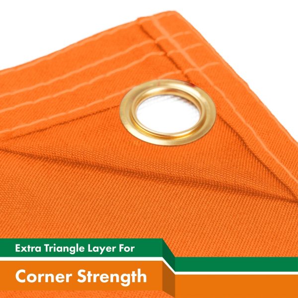 G128 2 Pack: Ireland Irish Flag | 3x5 Ft | LiteWeave Pro Series Printed 150D Polyester, 4 Corner Brass Grommets | Country Flag, Vibrant Colors, Perfect For Balcony, More Durable Than 100D 75D Poly - Image 7