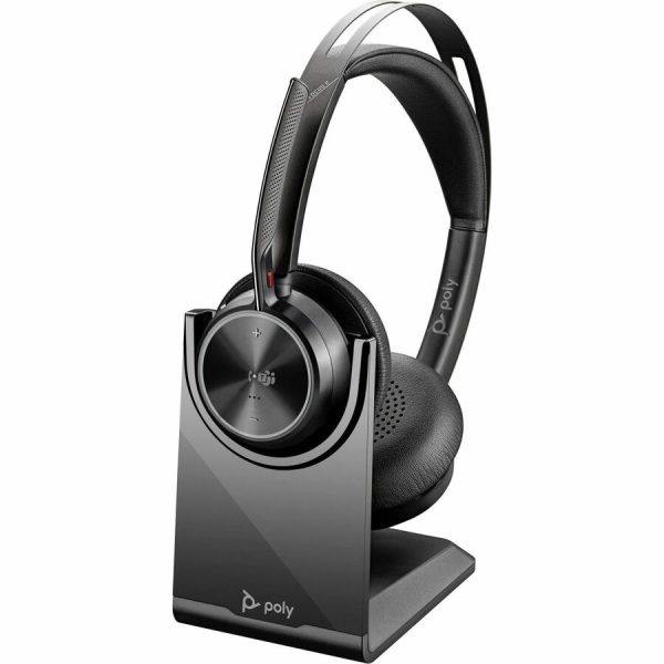 Poly Voyager Focus 2 Microsoft Teams Certified USBC-C Headset + USB-C/A Adapter - Image 3