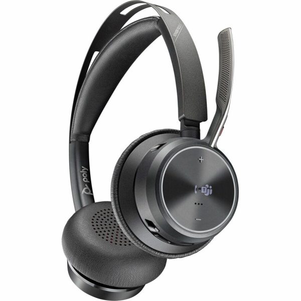 Poly Voyager Focus 2 Microsoft Teams Certified USBC-C Headset + USB-C/A Adapter - Image 4