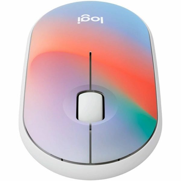 Logitech M340 Wireless Mouse with Limited Edition Prints, USB Receiver and Silent Clicks, Portable Wireless Mouse for Laptop, PC, Windows, Chrome, Surface, Sheer Dream - Image 2