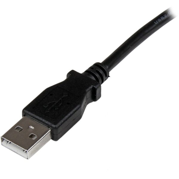 StarTech.com 1m USB 2.0 A to Right Angle B Cable - M/M - Image 2
