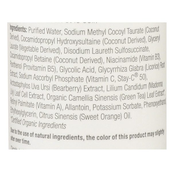 Derma E - Evenly Radiant Cleanser - 6 fl oz. - Image 2