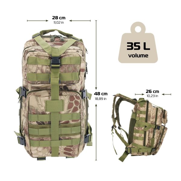 Military Tactical Backpacks Molle System (camouf lage) - Image 2