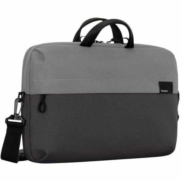 Targus Sagano EcoSmart TBS574GL Carrying Case (Slipcase) for 14" Notebook - Black/Gray - Image 3