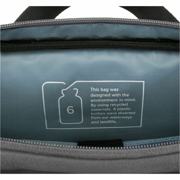 Targus Sagano EcoSmart TBS574GL Carrying Case (Slipcase) for 14" Notebook - Black/Gray - Image 5