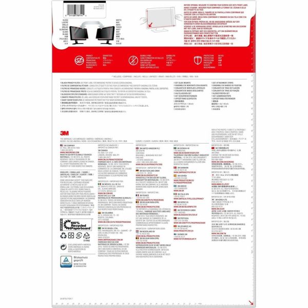 3M™ Privacy Filter for 22in Monitor, 16:10, PF220W1B - Image 5
