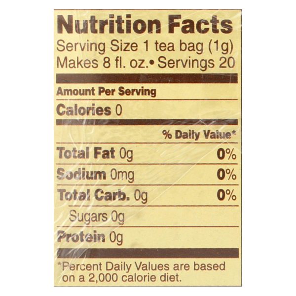 Celestial Seasonings Herbal Tea - Chamomile - Caffeine Free - Case of 6 - 20 Bags - Image 3