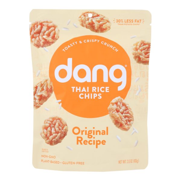 Dang - Sticky Rice Chips - Original - Case of 12 - 3.50 oz - Image 2
