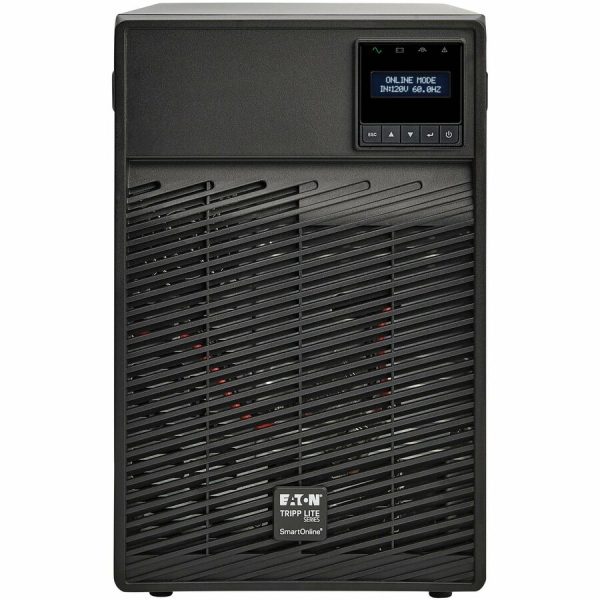 Eaton Tripp Lite Series SmartOnline 1500VA 1350W 120V Double-Conversion UPS - 6 Outlets, Extended Run, Network Card Option, LCD, USB, DB9, Tower - Image 3