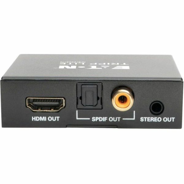 Eaton Tripp Lite Series 4K HDMI Audio De-Embedder/Extractor with TOSLINK, RCA and 3.5 mm Stereo Output, 5.1 Channel, HDCP, 4K 30Hz - Image 2
