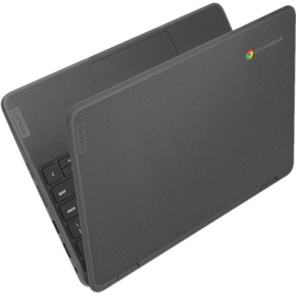 Lenovo 300e Yoga Chromebook Gen 4 82W20009US 11.6" Touchscreen Convertible 2 in 1 Chromebook - HD - Octa-core (ARM Cortex A76 + Cortex A55) - 8 GB - 64 GB Flash Memory - English Keyboard - Graphite Gray - Image 8