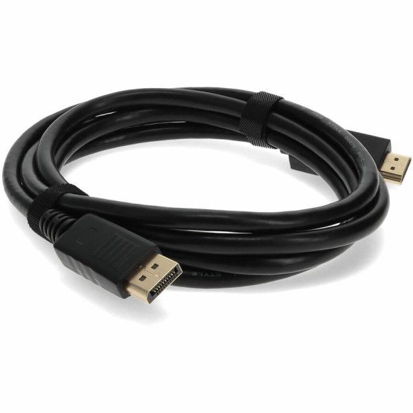 6ft DisplayPort Male to HDMI Male Black Cable Which Requires DP++ For Resolution Up to 2560x1600 (WQXGA) - Image 7