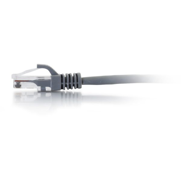 C2G 14ft Cat5e Ethernet Cable - Snagless Unshielded (UTP) - Gray - Image 3