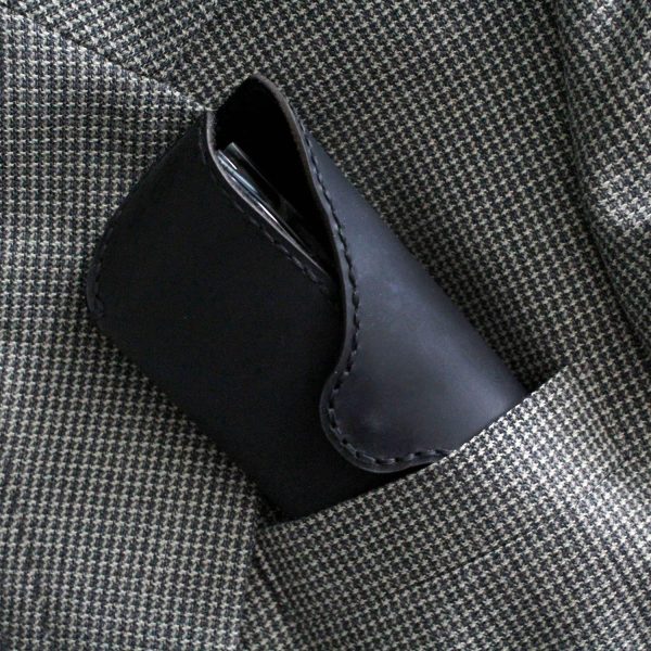 MyMesken Genuine Leather Eyeglasses & Sunglasses Case with Magnetic Snap Closure - Image 7