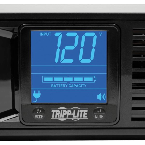 Eaton Tripp Lite Series SmartPro LCD 120V 1200VA 700W Line-Interactive UPS, AVR, 2U Rack/Tower, LCD, USB, DB9 Serial, 8 Outlets - Image 4