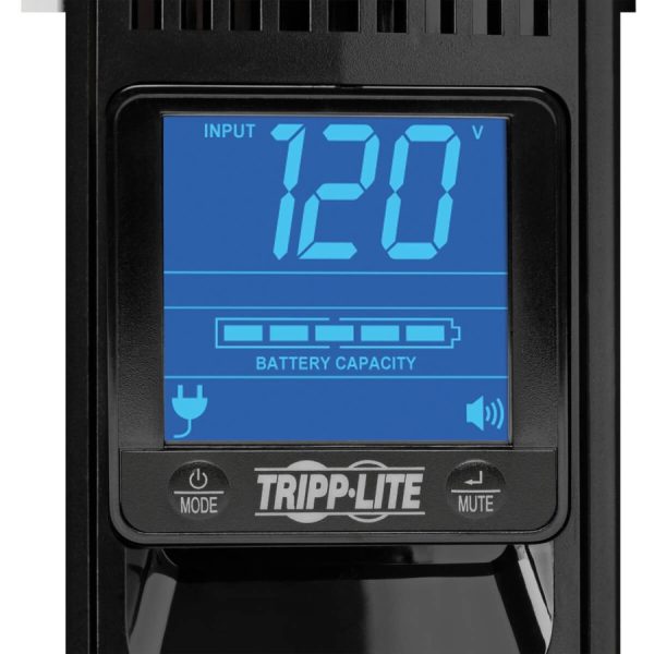 Eaton Tripp Lite Series SmartPro LCD 120V 1200VA 700W Line-Interactive UPS, AVR, 2U Rack/Tower, LCD, USB, DB9 Serial, 8 Outlets - Image 7