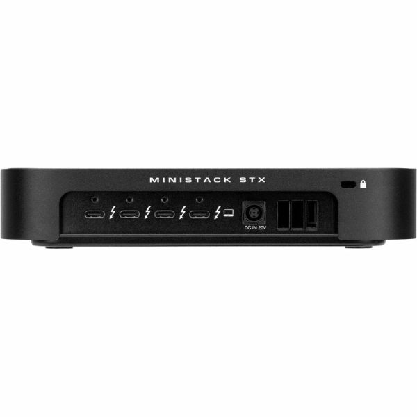 OWC miniStack STX Drive Enclosure Serial ATA, PCI Express NVMe 4.0 - Thunderbolt 4 Host Interface - Matte Silver, Matte Black - Image 3