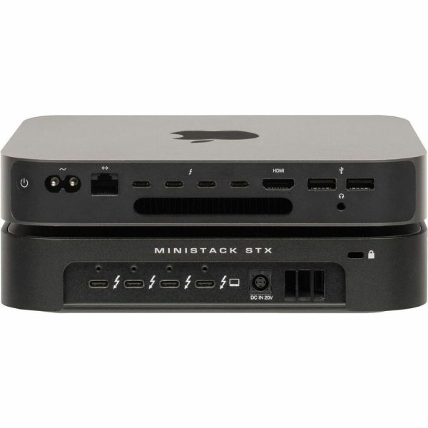 OWC miniStack STX Drive Enclosure Serial ATA, PCI Express NVMe 4.0 - Thunderbolt 4 Host Interface - Matte Silver, Matte Black - Image 6