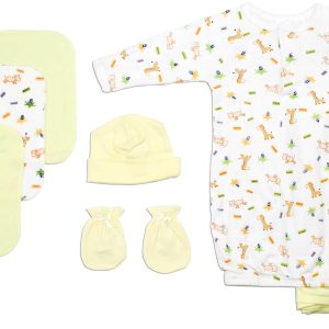 Unisex Newborn Baby 8 Pc  Baby Shower Gift Set Ls_0129