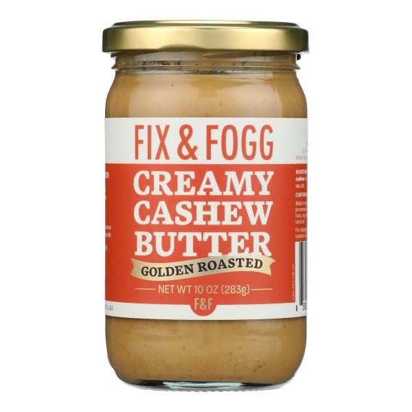 Fix & Fogg - Cashew Butter Creamy - Case of 6-10 OZ - Image 2