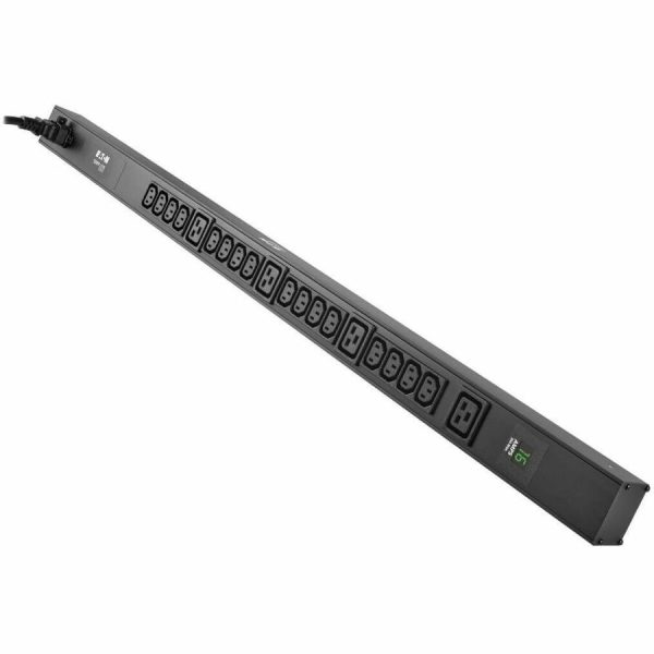 Eaton Tripp Lite Series 3.7kW 208/230V Single-Phase Local Metered PDU - 16 C13 & 4 C19 Outlets, C20/L6-20P Input, 10-ft. (3.05 m) Cord, 40 in. 0U Rack - Image 3