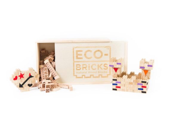 Eco-bricks Bamboo 250pcs + felt - Image 9