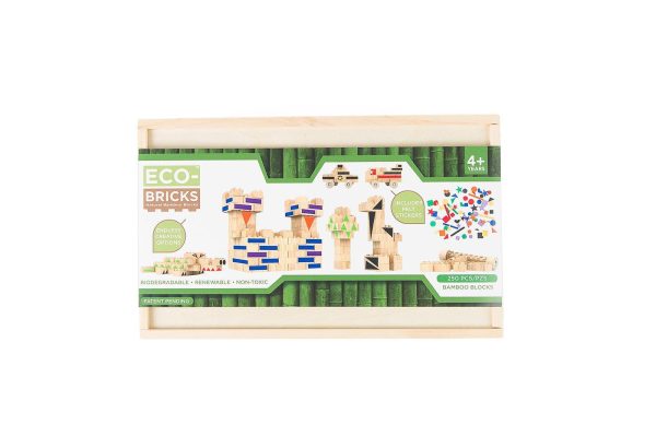 Eco-bricks Bamboo 250pcs + felt - Image 10