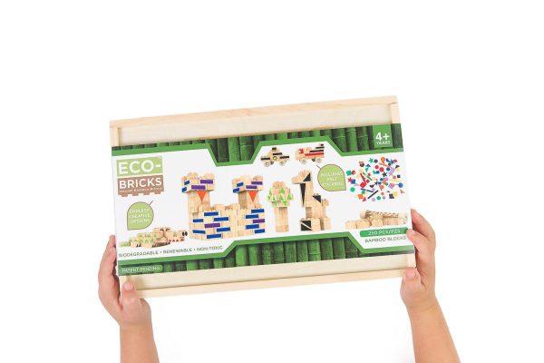Eco-bricks Bamboo 250pcs + felt - Image 11