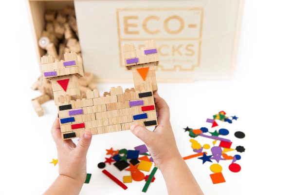 Eco-bricks Bamboo 250pcs + felt - Image 14