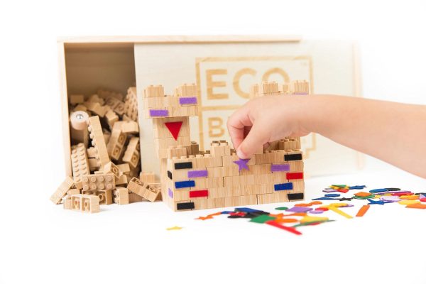 Eco-bricks Bamboo 250pcs + felt - Image 17