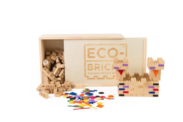 Eco-bricks Bamboo 250pcs + felt - Image 20