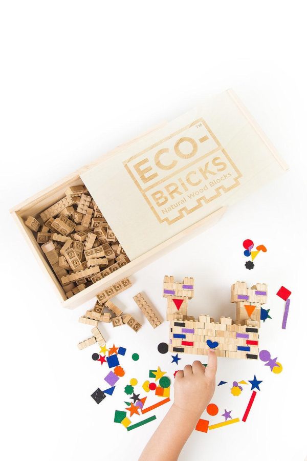 Eco-bricks Bamboo 250pcs + felt - Image 22