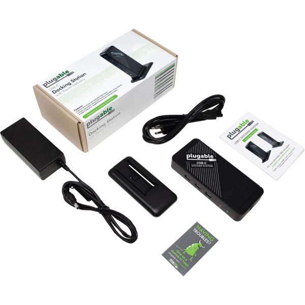 Plugable USB C Docking Station with Charging, Compatible with Thunderbolt 3 and USB-C MacBooks and Specific Windows, Chromebook, Linux Systems - Image 7