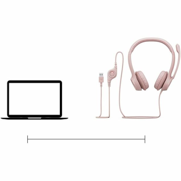 Logitech H390 USB-A Computer Headset - Image 7