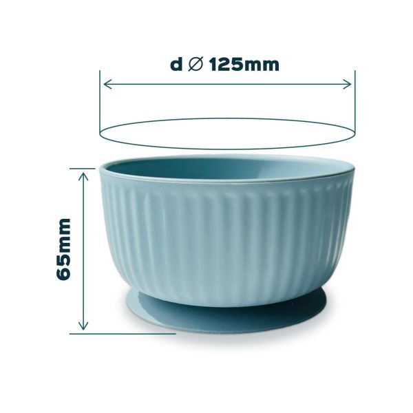 Cat Bowls with Suction Cup 400ml with Silicone Lid — Elevated Silicone Pet Dish with Non Slip Bottom for Dry Food Wet Food and Water — Silicone Water Bowl for Small Dog Rabbit Kittens (Salmon) - Image 3