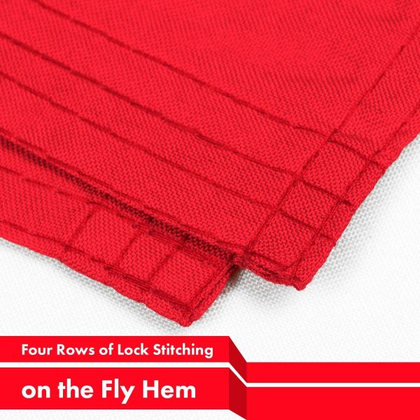 Peru (Peruvian) Flag 150D Printed Polyester 3x5 Ft - Image 5