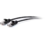 C2G 2ft Cat6a Snagless Unshielded (UTP) Slim Ethernet Cable - Cat6a Slim Network Patch Cable - PoE - Black