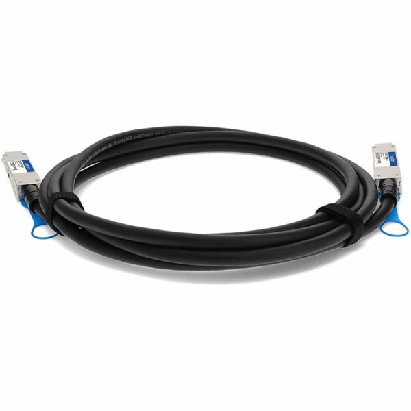 AddOn Cisco QSFP100G-CU5M Compatible TAA Compliant 100GBase-CU QSFP28 to QSFP28 Direct Attach Cable (Passive Twinax, 5m) - Image 4